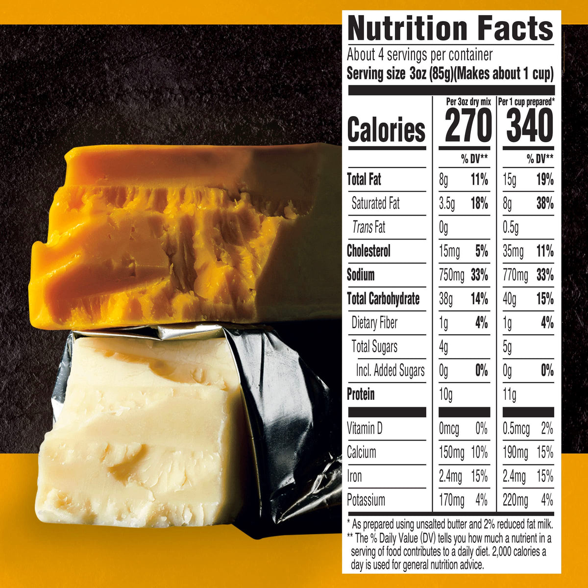 Oven Baked Mac and Cheese, Sharp Cheddar, 12.3 oz A5603