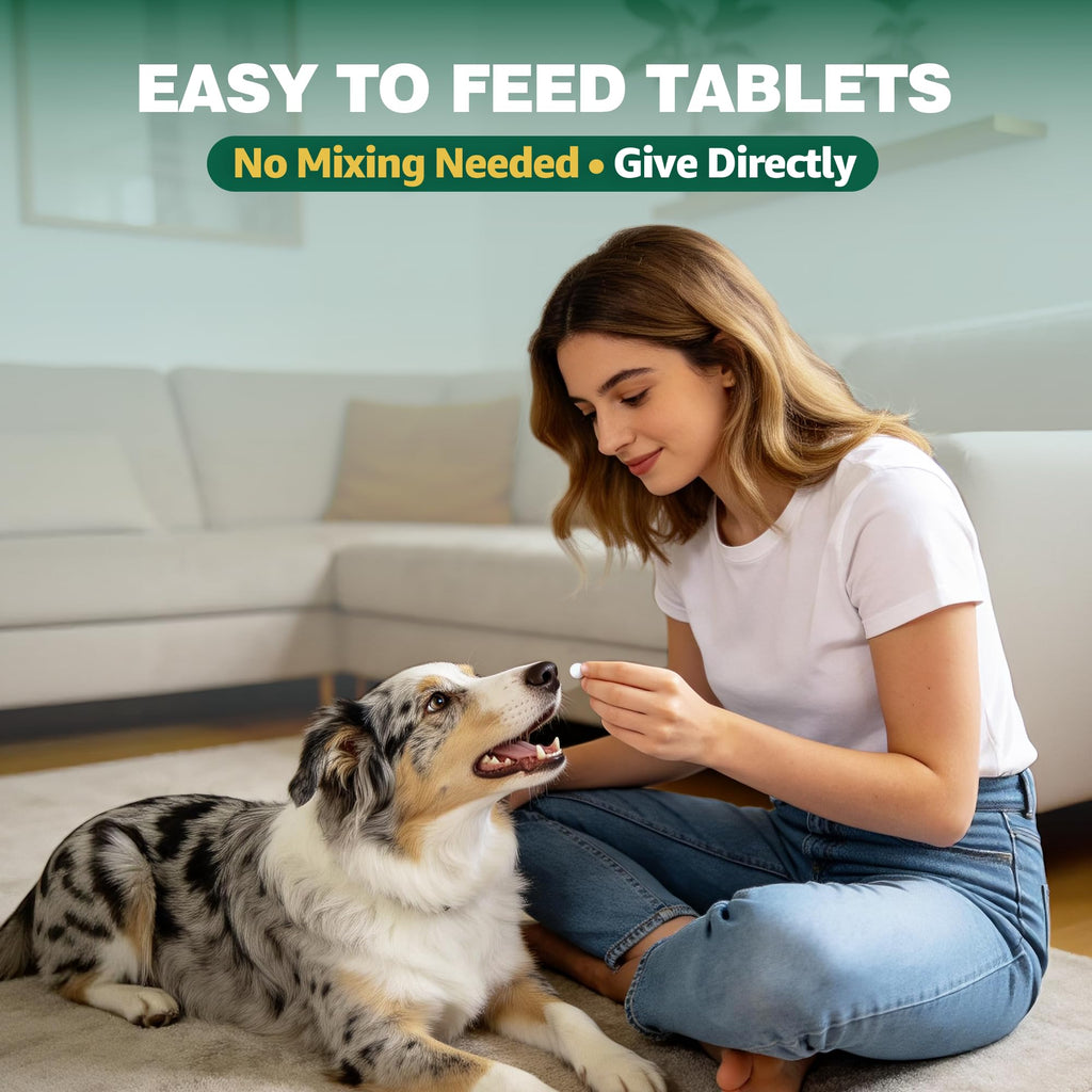 Chewable Pyrantel Pamoate Dog Dewormer 36 Tablets F901