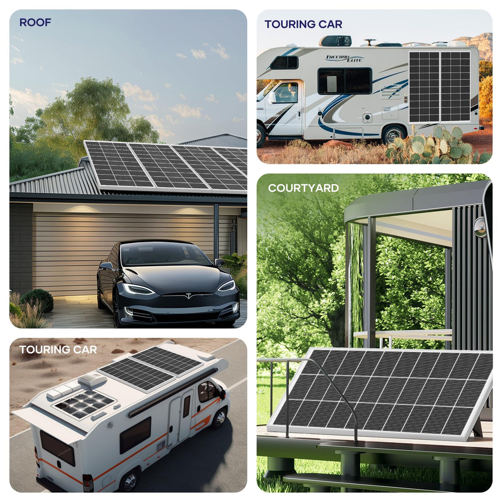 400 Watt Monocrystalline Solar Panel Kit with 30A MPPT Charge Controller G132396