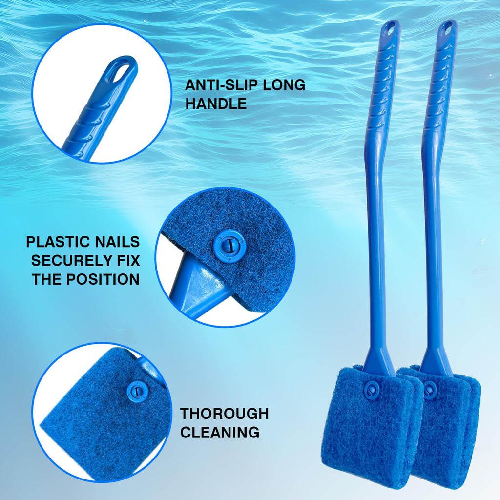 Double Sided Aquarium Cleaning Brush O6779