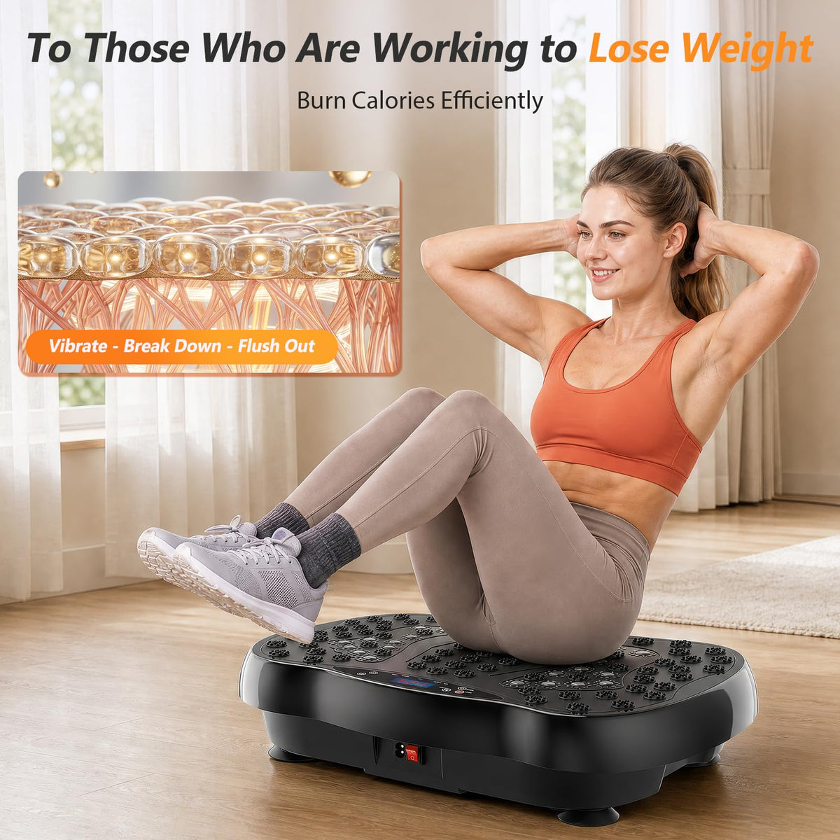 Vibration Plate Exercise Machine C317