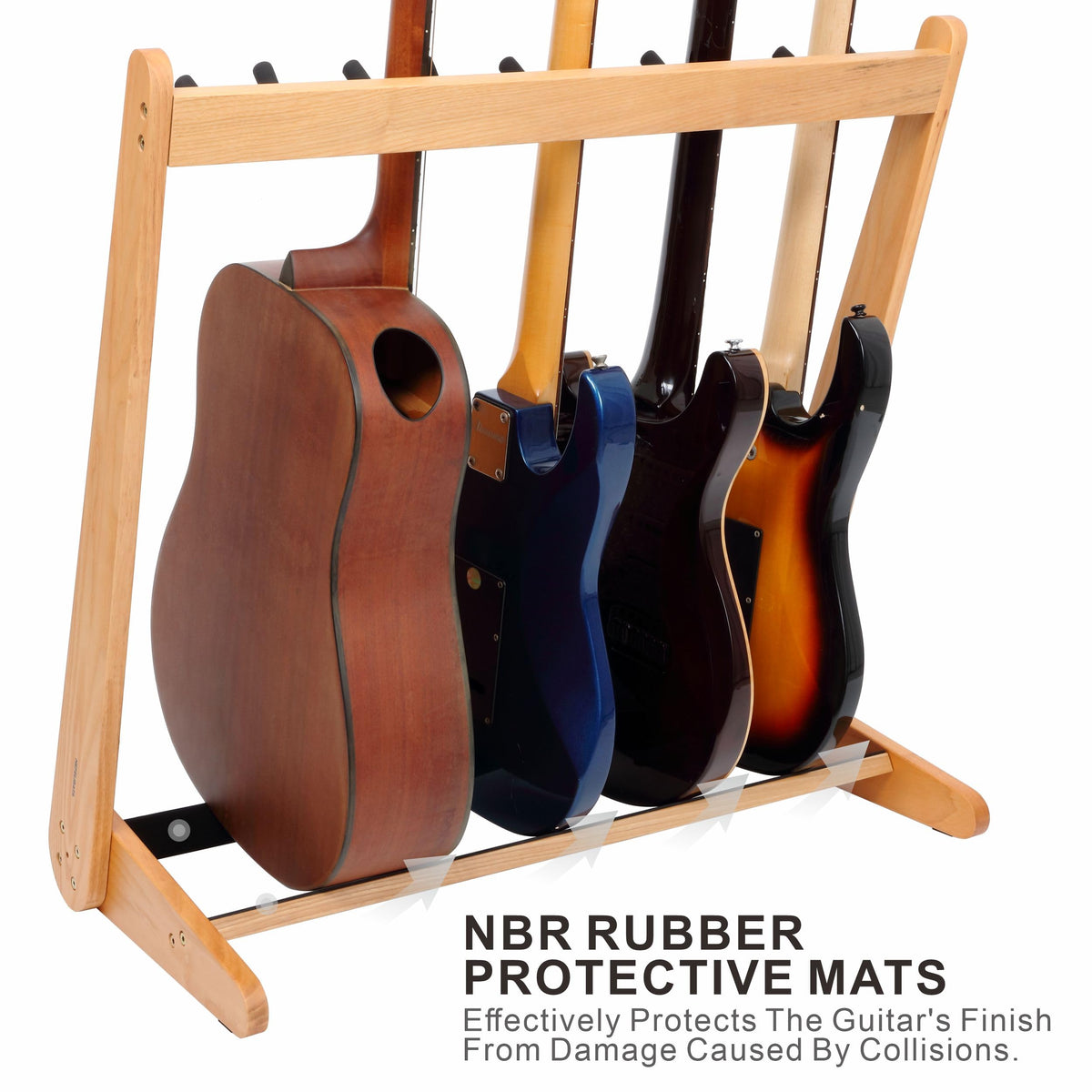 Wooden Guitar Stand 5 Stands X483077