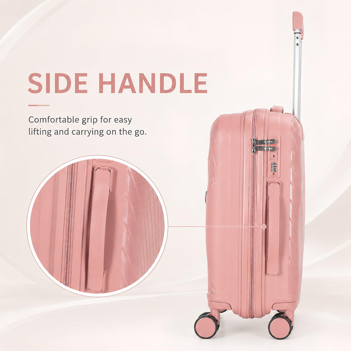 20” Carry On Hardside Luggage with TSA Lock T86011