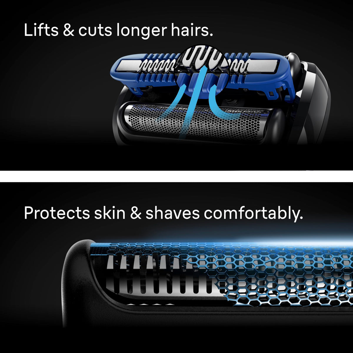 Electric Wet & Dry Foil Shaver with Travel Case B5244