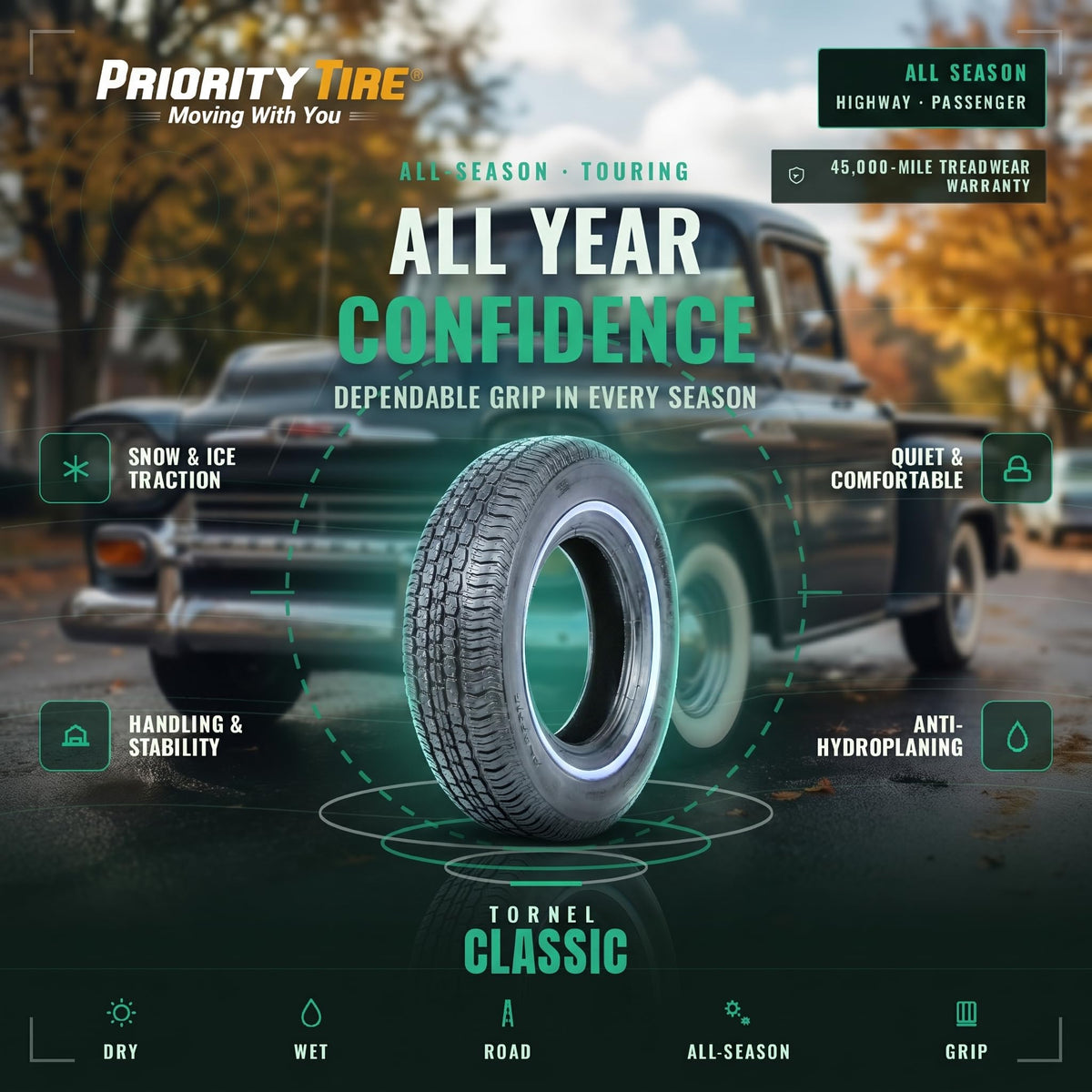 205/75R15 97S SL Touring Tire H933060