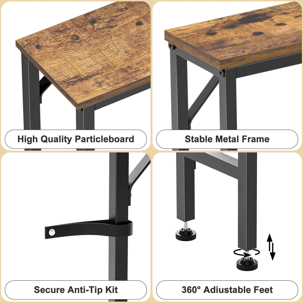 47.2" Narrow Console Table E999