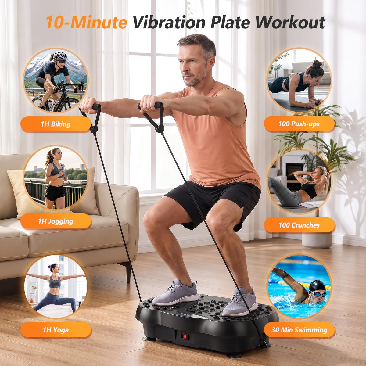 Vibration Plate Exercise Machine C317