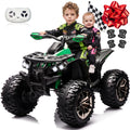 24V Kids ATV 4 Wheeler Green Q703