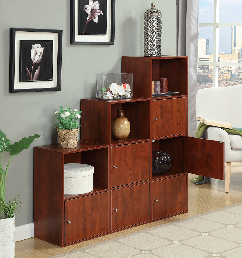 Cherry 1-Door Storage Cabinet C697