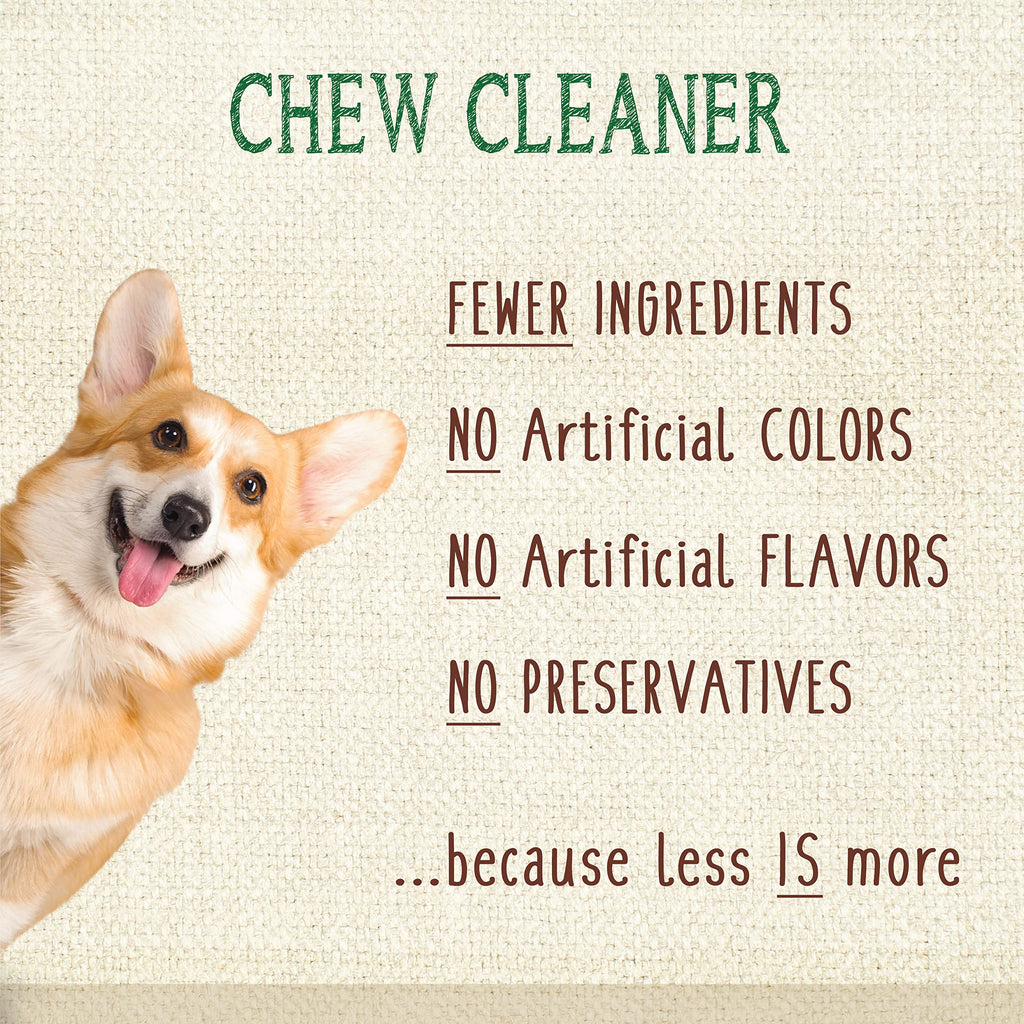Natural Dog Dental Chews Mini 32 Count I63872
