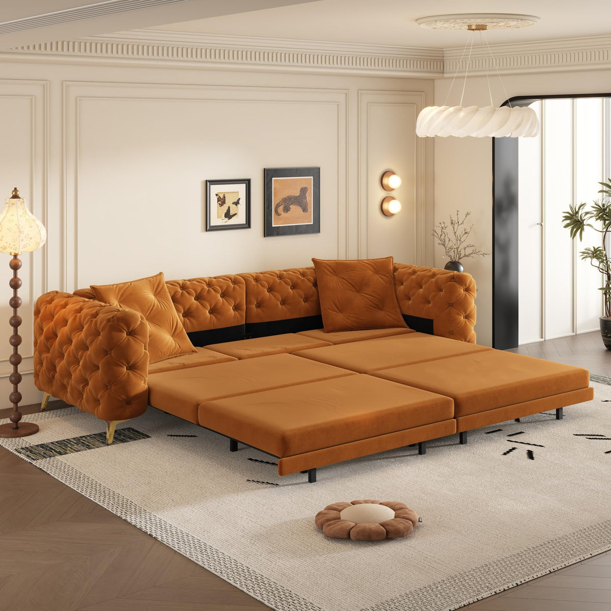 King Size 3 in 1 Pull Out Sofa Bed X94971